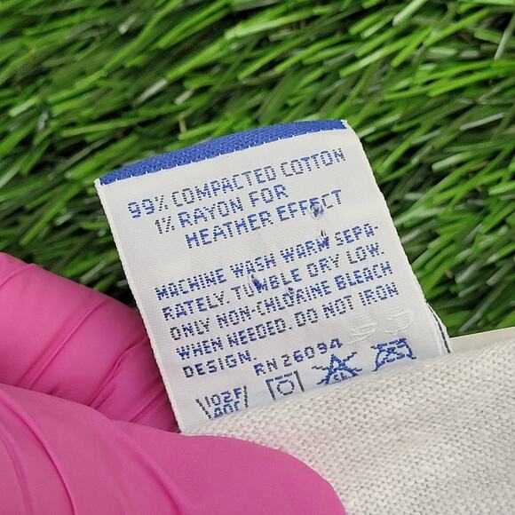 Vintage 90s Champion Coach Shirt Womens 2XL 24x26 Crop USA - Picture 5 of 14